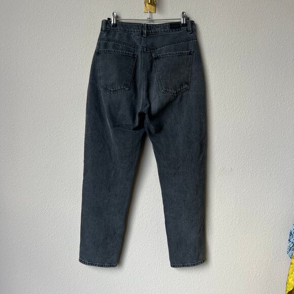 NAF NAF Paris Dark Gray High Waisted Mom Jeans Size 6 - Picture 2 of 8